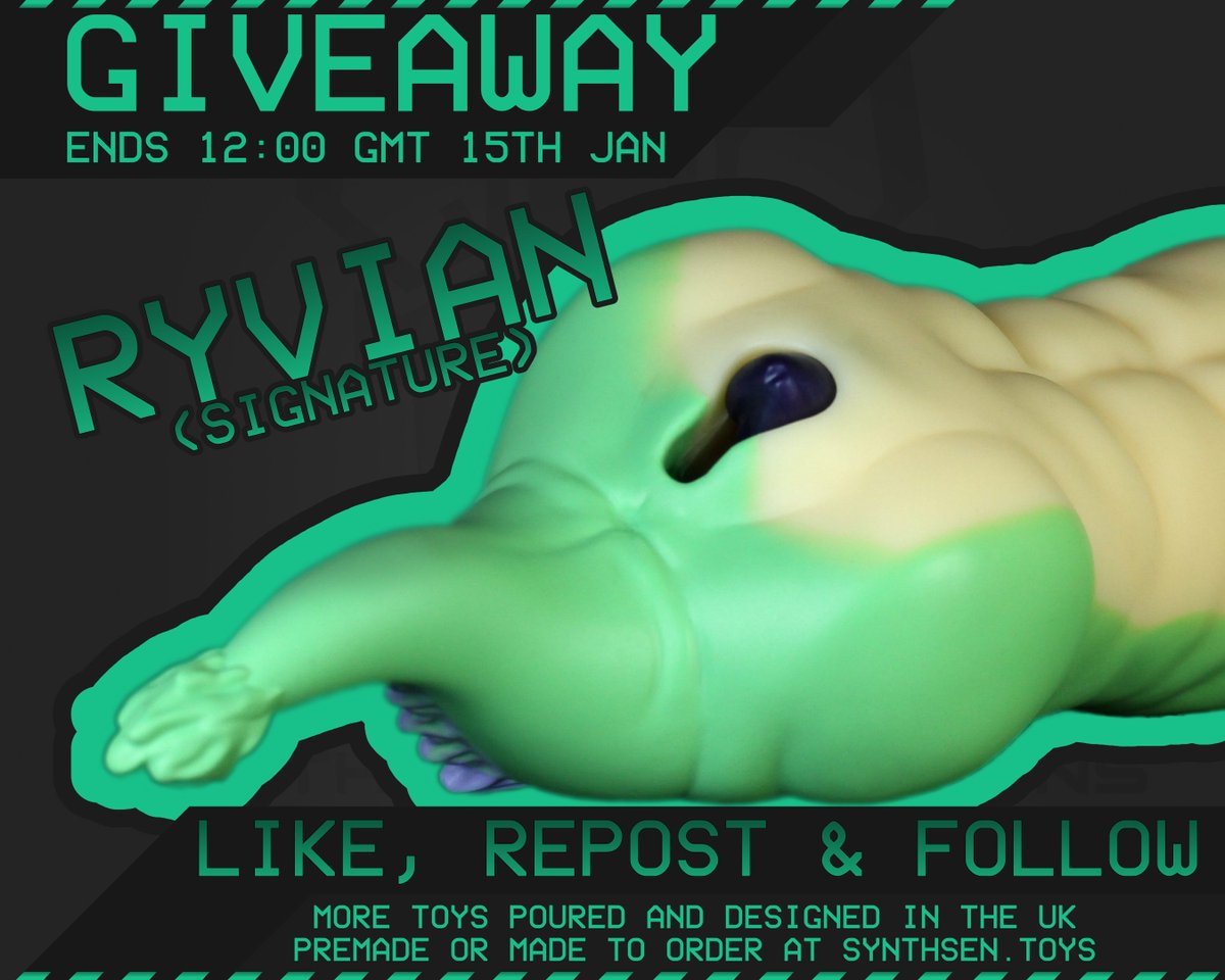 SynthSenToys's tweet image. 🚨NEW YEAR NEW GIVEAWAY🚨

ITS BEEN A WHILE SINCE WE GAVE OUR DERG BOY SOME LOVE SO WE'RE GIVING AWAY A SIGNATURE RYVIAN!
JUST LIKE, REPOST AND FOLLOW TO ENTER!