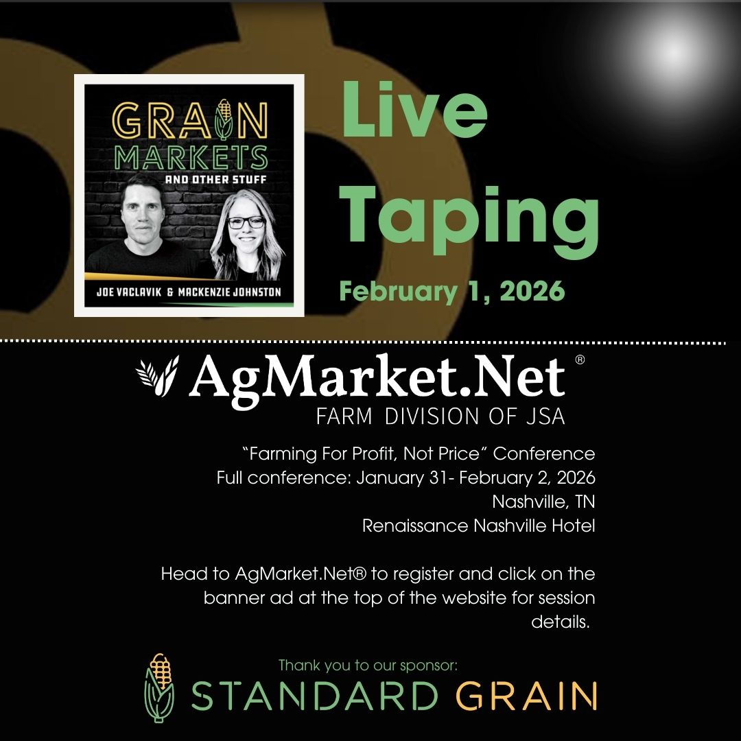 💡🎥🎤Lights, Camera, Action! 

📜The Nashville agenda lists seasoned speakers &amp; special guests. 

🎙️This includes a live Grain Markets and Other Stuff podcast taping with Joe Vaclavik and Mackenzie Johnston. <a href="/StandardGrain/">Joe Vaclavik</a> <a href="/kenziej89/">Kenzie Johnston</a> 

👓Check out our full lineup and register
