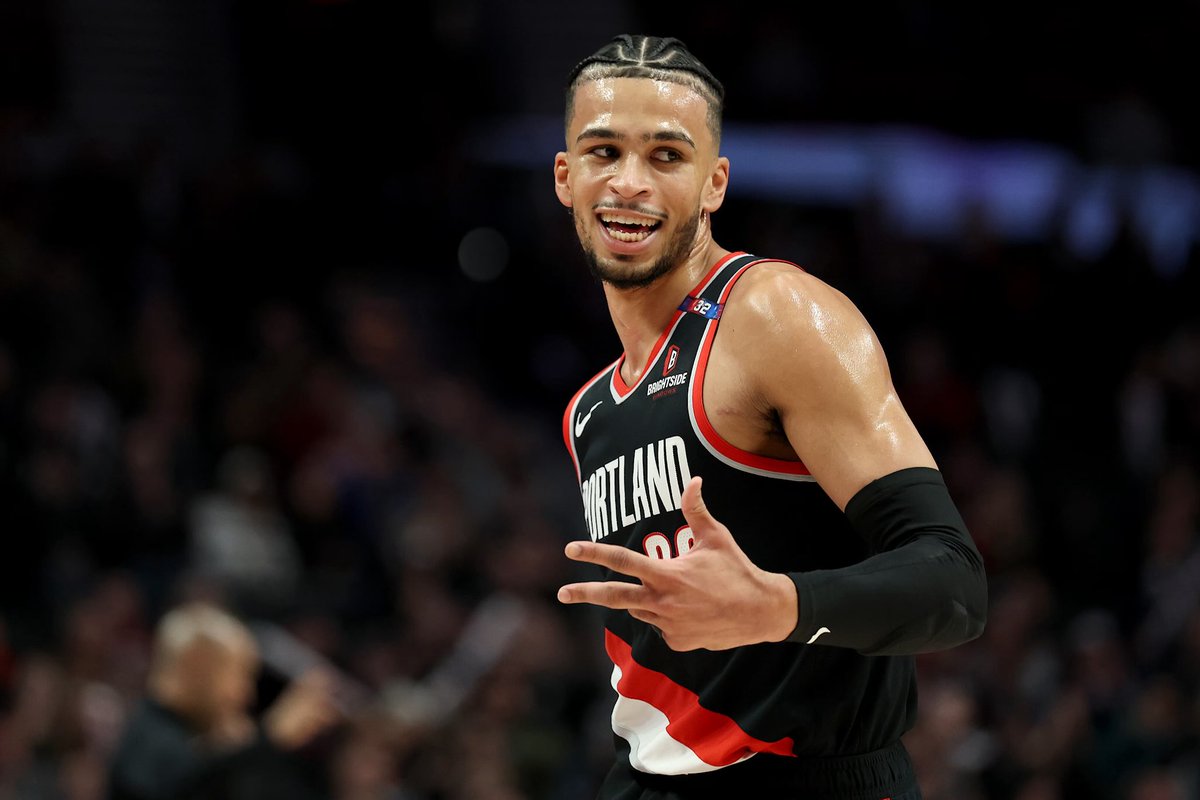 JedFontaine's tweet photo. BREAKING: The Lakers and Trailblazers are in advanced discussions on a trade that would send defensive wing Toumani Camara to LA, via @YahooSports 

Do you like this trade for the Lakers? https://t.co/uikQ2spXqd