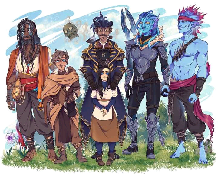 lemo_nyskies's tweet photo. A party forged by fate, chaos, and a few questionable decisions π²βοΈ
#DnD #DungeonsAndDragons #DnDParty #TabletopRPG #FantasyArt #CharacterDesign #AdventuringParty #RPGArt #DnDCharacters #FantasyIllustration https://t.co/7BYJS4Enao