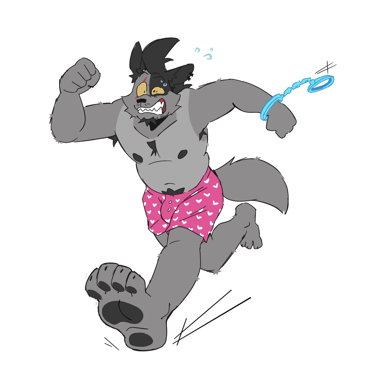 Punk on the run 🏃‍♂️!!