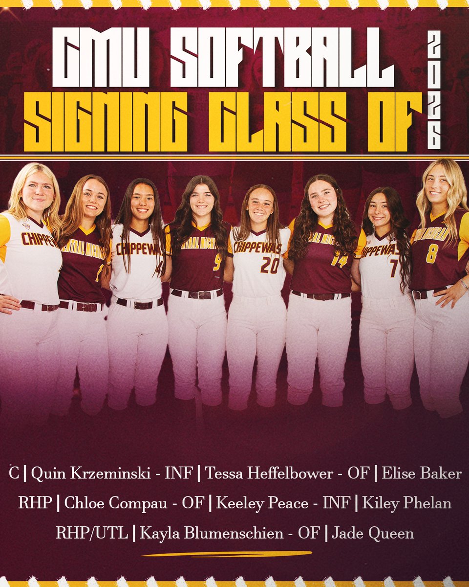 CMU Softball tweet media