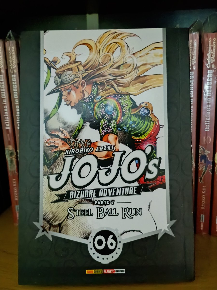 LhaMangas's tweet photo. 🦙Jojo's Bizarre Adventure Steel Ball Run
🔢Volume 6
📖Editora Panini

É muito personagem gostoso por página. https://t.co/G451rsS70L