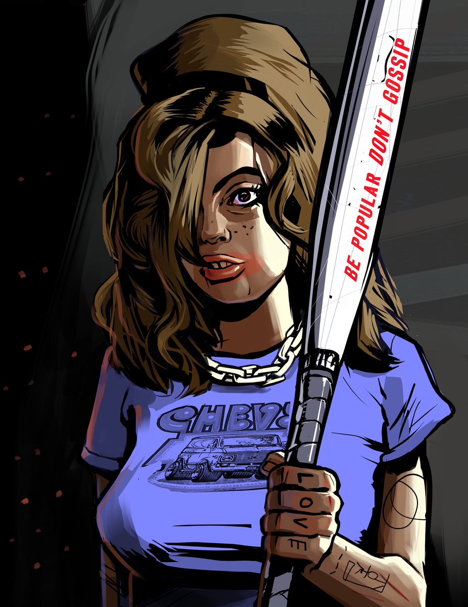 FEARCITYART's tweet image. Cheri from the Baseball Pandas. Ex-Honey Badger. Traitor.