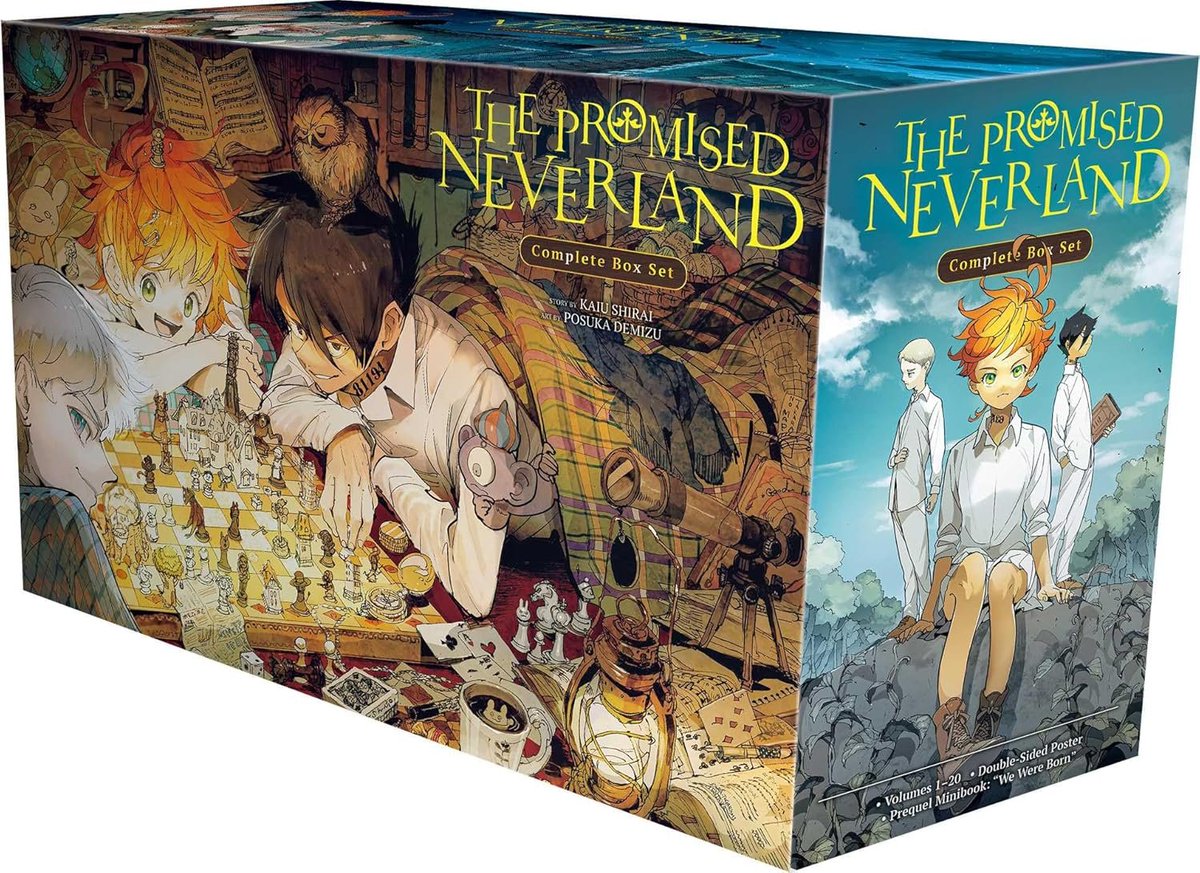 MangaAlerts's tweet image. 🎉Follower Friday Giveaway🎉 

To celebrate the new year, I’m giving away the Hell's Paradise, Delicious in Dungeon, &amp;amp; Promised Neverland boxset to one lucky winner!

📚To enter: Follow, Like, &amp;amp; Retweet, &amp;amp; Comment Happy New Year!
📚Open to Everyone!🌎
📚Ends January 9th, 2026📆