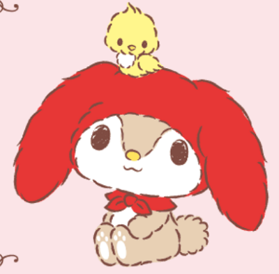 JordanDrawings's tweet image. I need to get more invested in Sanrio character lore, cause you mean to tell me that MyMelody has the cutest little cousin named MyForestFellow??? and he looks like this?? 

AND HE WEARS HER OLD HOOD!! THAT IS ADORABLE!!!!