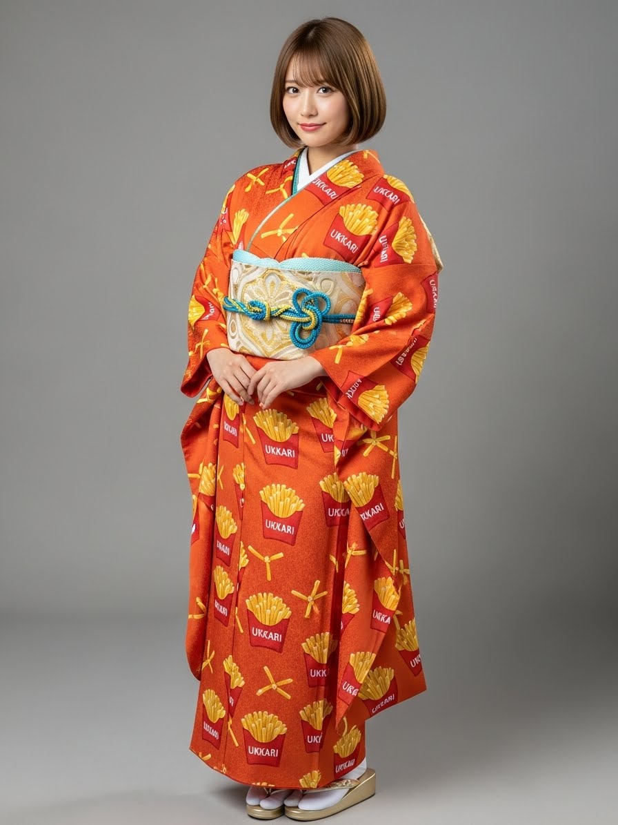 G482☆H017送料込み❣️ 振袖 着物 4枚 まとめ売り❣️ 素敵な着物があったので着てみました❤️ ありがとう❣️うっかりん💕🥰