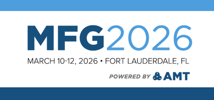 Manufacturing technology execs from across the industry will gather in Fort Lauderdale, FL, for The MFG Meeting, March 10-12. Hosted by AMT, this meeting focuses on tech trends driving modern manufacturing and more.
MFGmeeting.com
tinyurl.com/378khtyu
#MFGmeeting2026