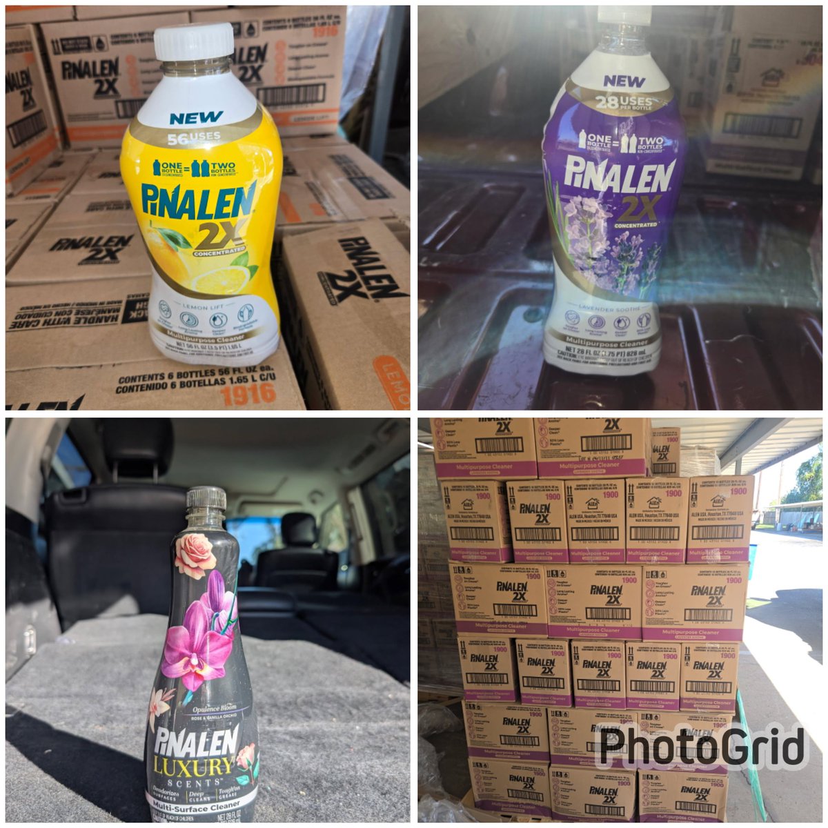 DailyDiscountWH's tweet image. General all-purpose cleaner.

28oz-$3 each. Case for $20.

56 oz-$5 each. Case for $20.

2 cases for $35.

Daily Discount Warehouse/Discount Building Material 

12411 Eastex Frwy. 
Hou. Tx. 77039
M-Sun 9am-7pm 
Next to 1st Convenience Bank