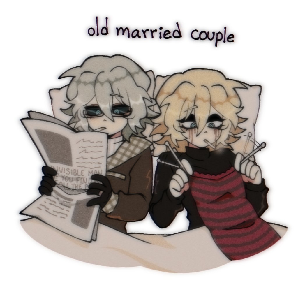 ithanathas's tweet photo. this year i offer you invisible man itha and his wife natha

#ithanatha #イタ兄 #夜骨 #identityv #第五人格 https://t.co/w5Jy7NWGJq