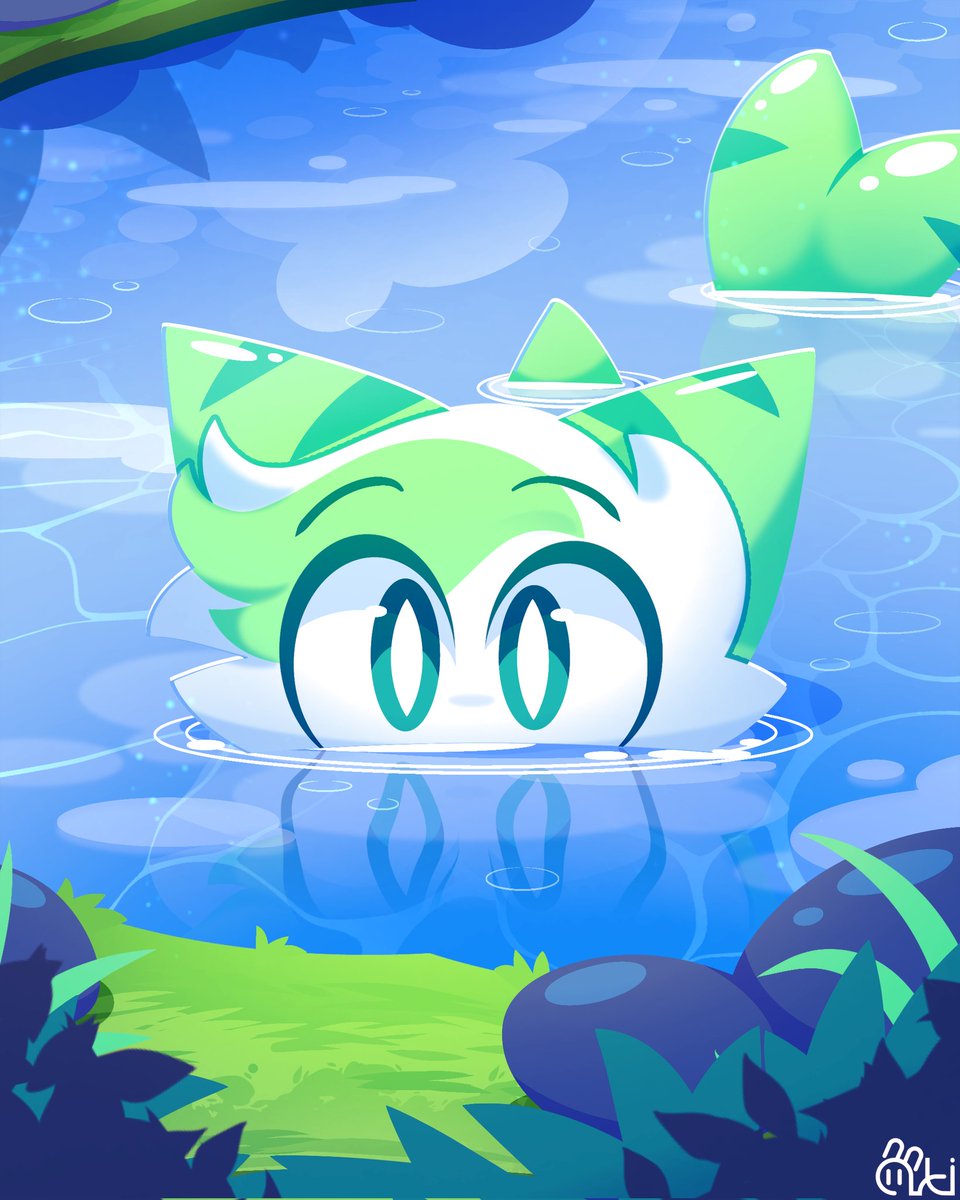 artifyber's tweet image. DAY 734 - Pond