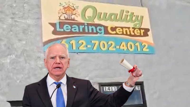 rmlb36's tweet photo. Gubernor tampon tim called me to lead the next Somalian learing center in Minneapolis and I told him I’m not interested and he and his ding dong commie wife should take their Somali illegals and go to his native land, China. C-ya tampon timmy. https://t.co/e5TOAaKhbR