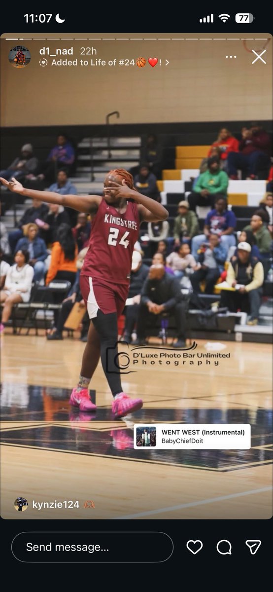 NatGrant14's tweet image. @d1_nad went from 25 double doubles last Season to setting a goal this season to accomplishing Triple Doubles‼️#AccomplisingGoals #JuniorSeason #MakingMoves @MMBR_CoachGBell @SportsinPeeDee @KingstreeHigh @kylegi1 @CghrMedia Today’s Game 25 points, 12 Rebounds &amp;amp; 10 assists
