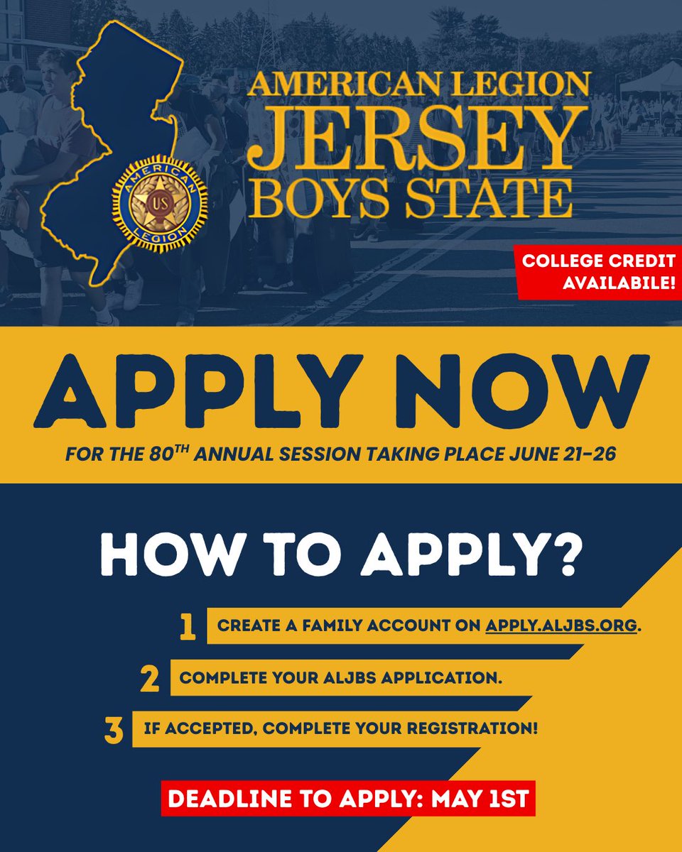 Applications to our 80th session are now open!