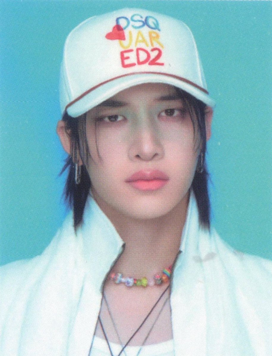 shoyoskz's tweet image. bangchan, lee know, changbin and hyunjin - id photo scan - stray kids [starlight] season greetings 2026