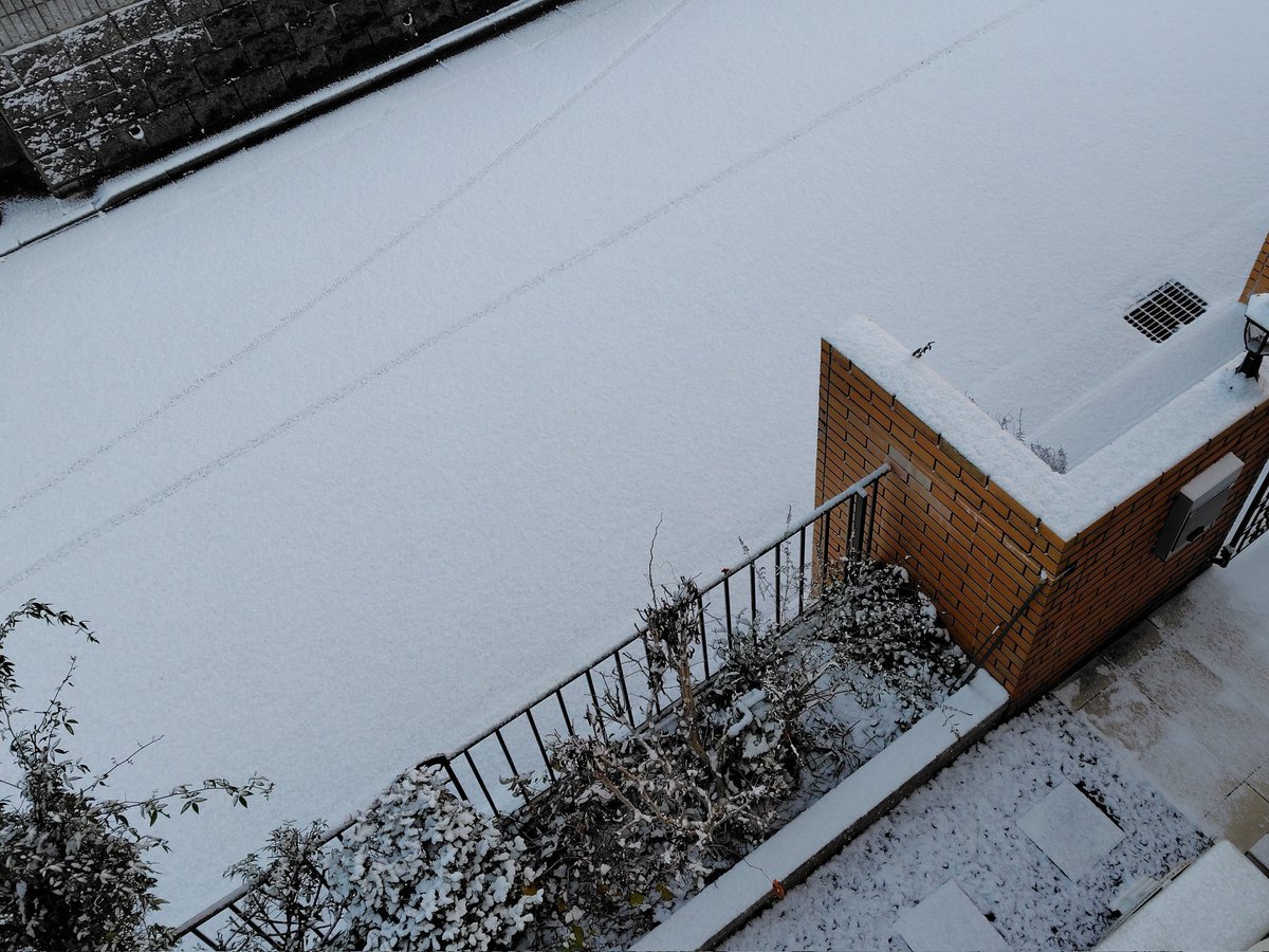 ここ大阪やぞ〜😅
これじゃウォーキングは厳しいので箱根駅伝見るために正座待機やね⛄

青山学院で最高のランナーである黒田朝日くんを往路で使ったから復路はどうなんだ？ってことで他の大学の巻き返しがあるかも😊