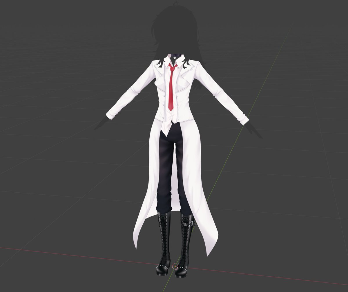 Work in progress Vtuber textures!🧪

#3DCG #Blender