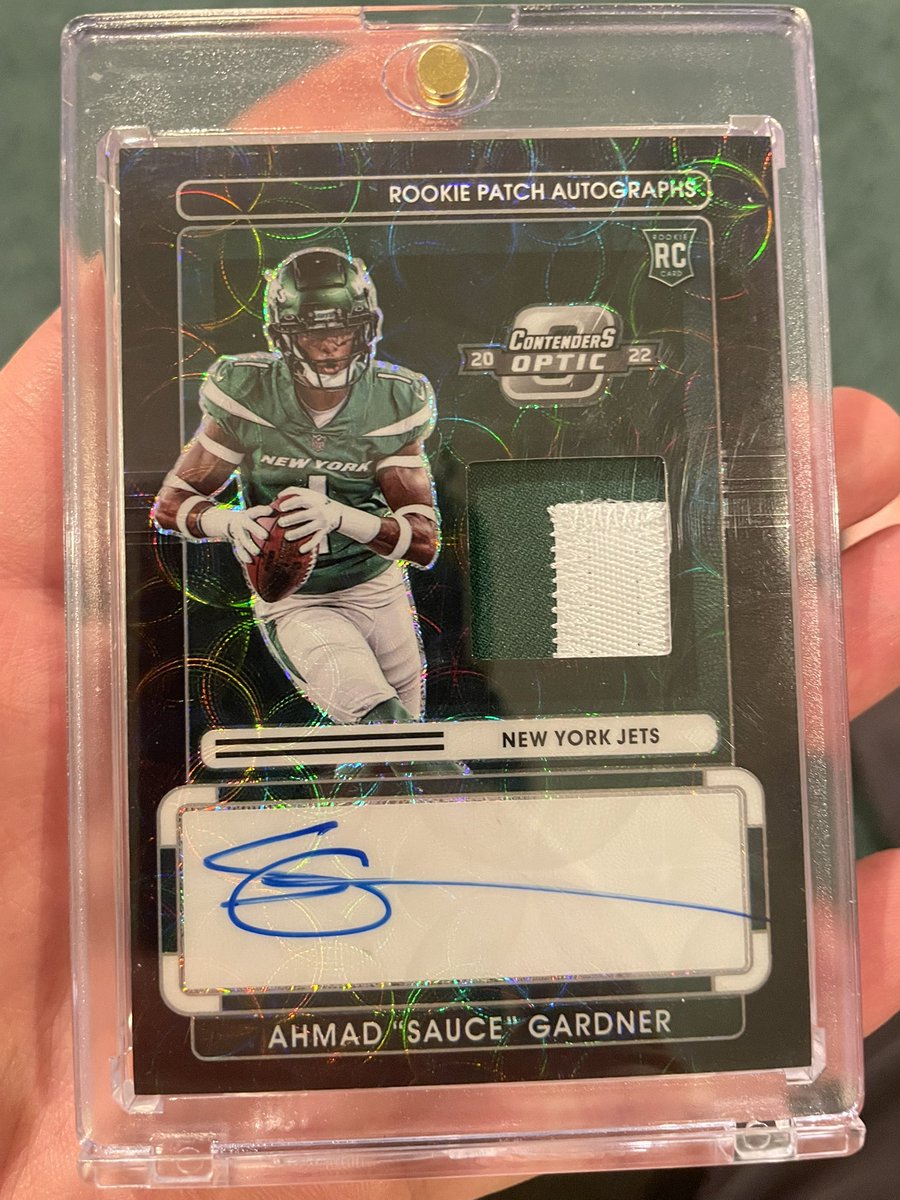 IACardGuy's tweet photo. Someone hook me up with a SAUCEY buyer. Very sweet Optic RPA /10.

$160

@LucasKenney2009 @GKSportCards @_ElectricBoogie @kbkcards @MrKdub @cdscards @NoHoldsCards @1600cards @AshtonEck8 https://t.co/sfmc9Sek15