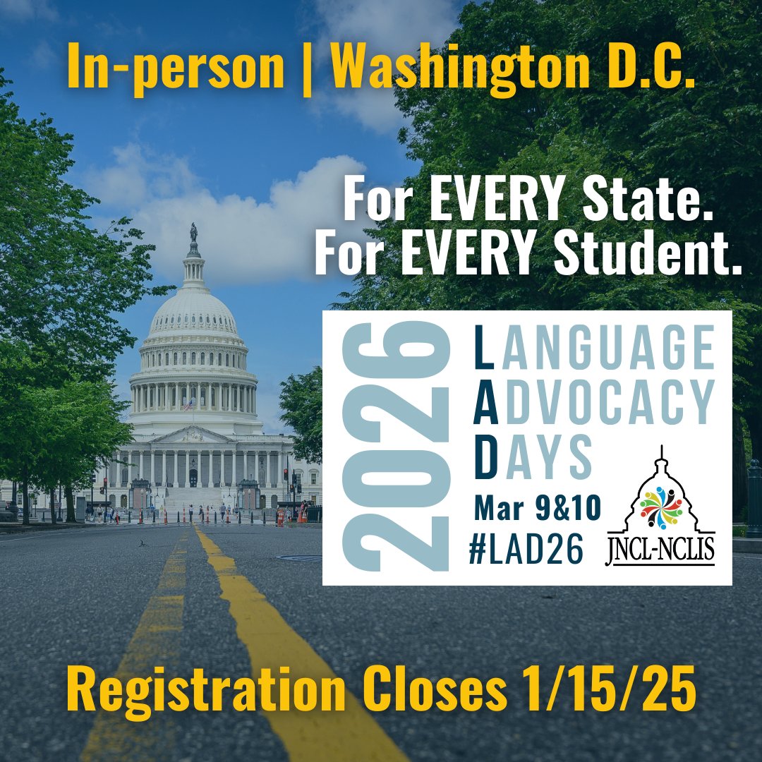 Joint National Committee for Languages tweet media