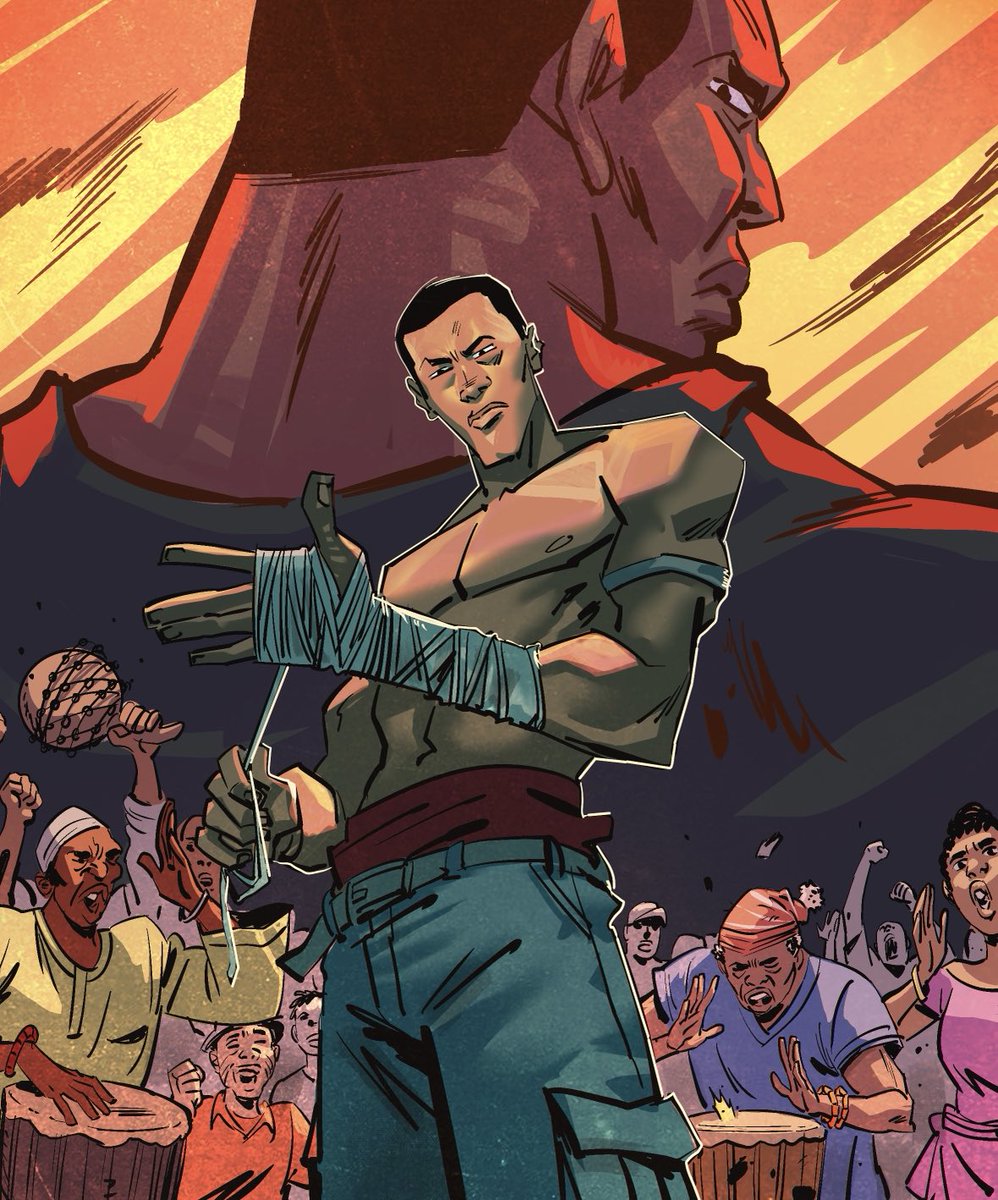 ifesinachiorjie's tweet image. Making comics…page process.