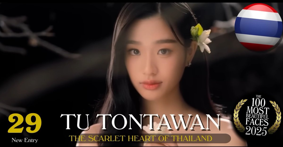 thaigadaisuki's tweet photo. Also on #TCCandler's 2025 List of #MostBeautifulFaces from #Thailand are #Lalisa Manobal, #tontawan_t , #MINNIE &amp; #Freen https://t.co/XJaKNdW8F6