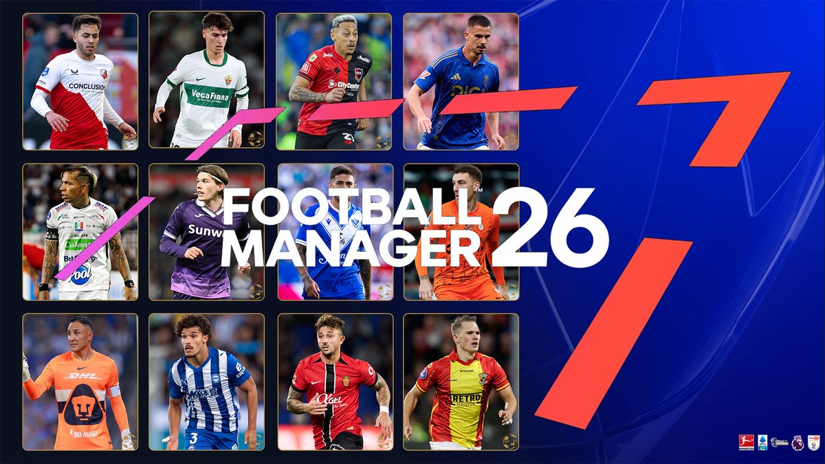 patreon.com/posts/january-… 
Update 02/01/2026. In this weekly update 341 player + 18 staff
Total in pack ASF 26 HD: 23318 player + 2119 staff
#footballmanager26 #FM26 #facepack