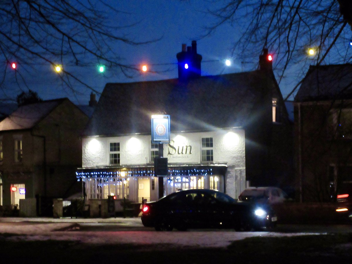 This winter’s evening from Waterbeach…<a href="/StormHour/">#StormHour</a>