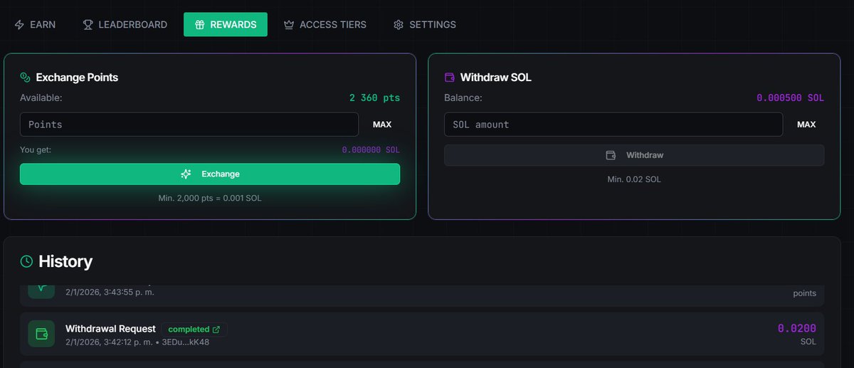 Click2Earn_'s tweet image. 🛠 Working on small updates @solana  ✔️

🔗 click2earn.xyz

🚀  Launching next week 🔥

#solana #click2earn #clicktoearn @toly  #pumpfun