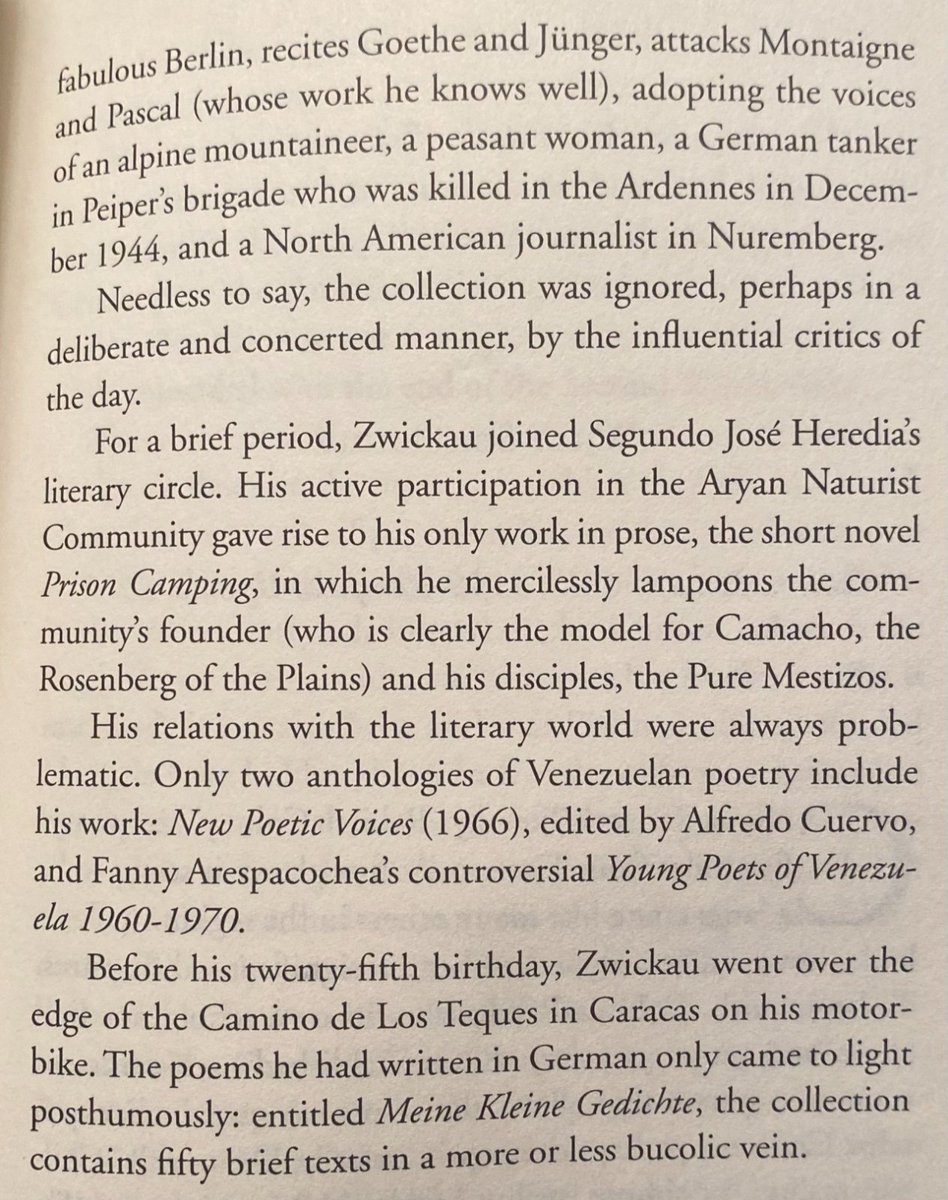 Roberto Bolaño, from 'Nazi Literature In The Americas'