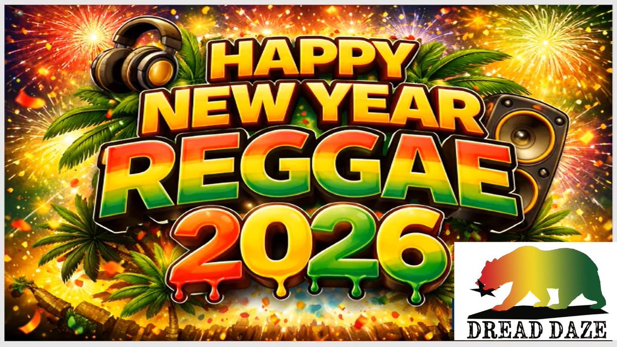 Happy New Year from Dread Daze 🌴
Reggae vibrations, and pure positivity into 2026 🔊🔥Peace In!