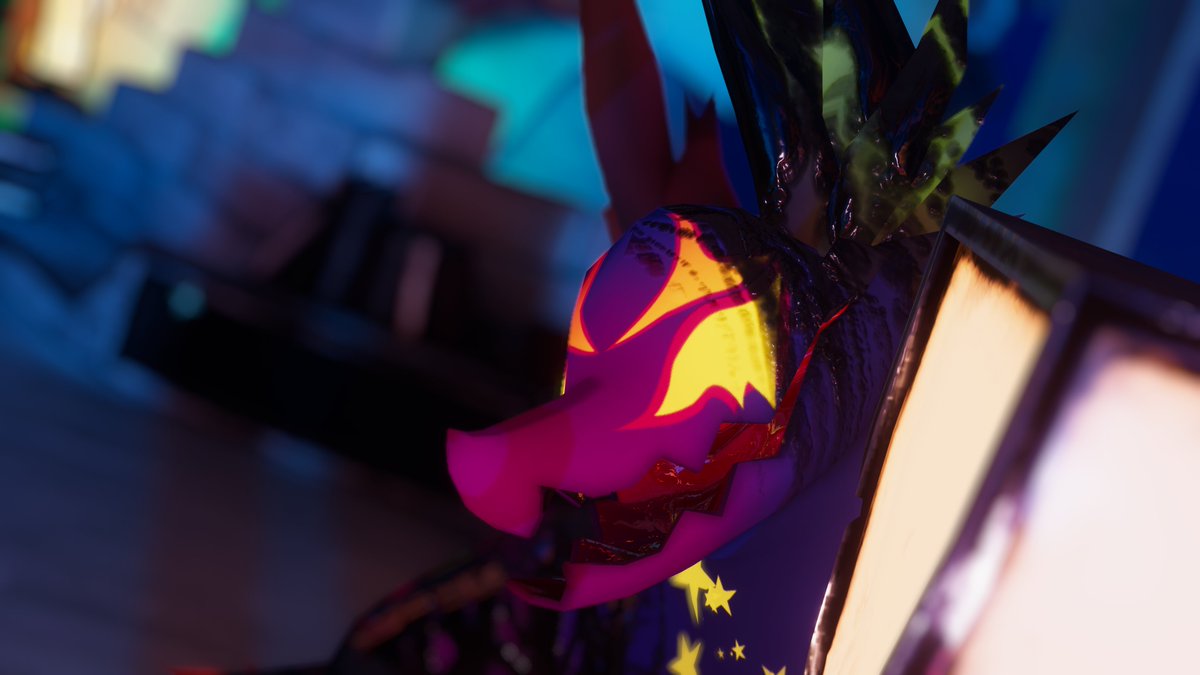 Zohthyn's tweet image. Was it a dream?...

New re-texture based off the Neon Vulpine base by @RoboticAngelG4L!

Happy new year btw
#furry #VRChat #VRChatPhotography