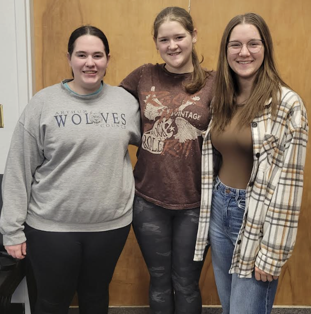 ArthurCoWolves's tweet photo. Congratulations to Aly, Joley, and Sida who were selected to participate in Hastings Honor Choir.
#GoWolves #Wolfpack https://t.co/sMryfTexc6