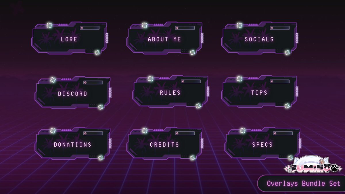 【𓏵 OVERLAYS BUNDLE SET 𓏵 】comms ♡♡ 

Thank you for commissioning me! <a href="/Violet_TVR/">Violet - The Virtual Rider</a> 

》》🔗vgen.co/fumiho_vt

˗ˏˋ ꒰ #vgencomm #vtubers #VTuberAssets  ꒱ ˎˊ˗