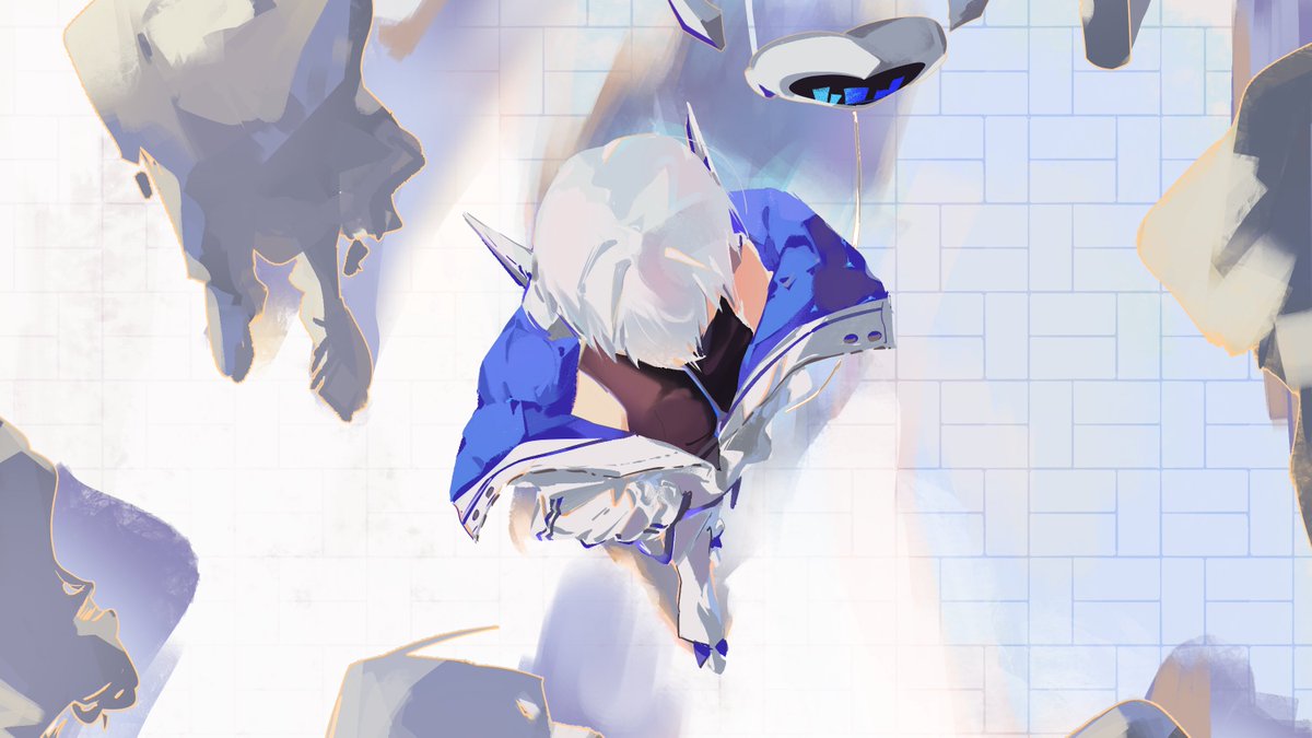 I drew for Cobalt A-01's original song!
Please have a listen, it is very beautiful 🥰