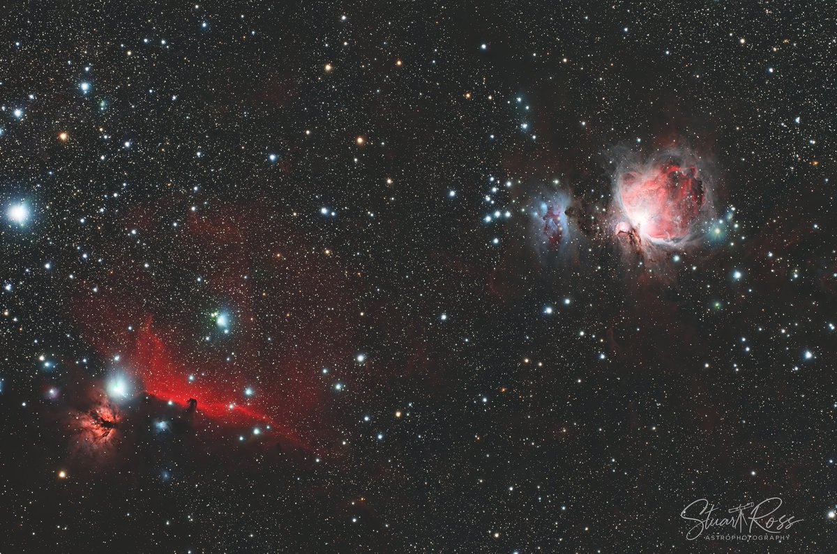 StuartRossAstro's tweet image. Heres another edit on my M42 and Orion Nebula, this time I've added more stars into the image, few people have said they prefer this. Im still a bit unsure. Let me know what you guys think about it compared to my other 2 versions posted previously 

#orionnebula #astronomy #space…