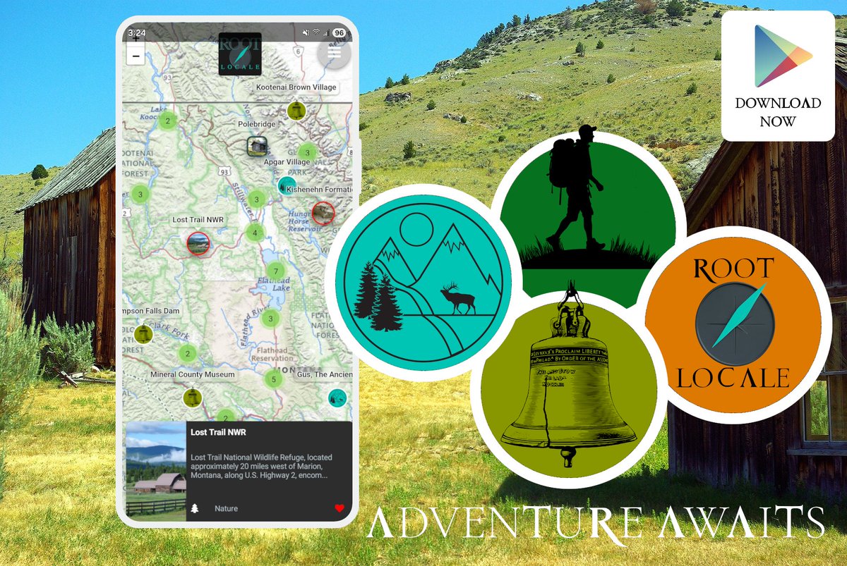 RootLocale's tweet image. Hello Discovery, it's nice to meet you.

Hiking, History, Community. Find the best kept secrets in your own backyard today.

Root Locale: Top Rated Adventure and Exploration App For 2026.