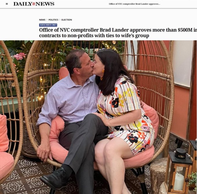 BarbarianCap's tweet photo. @NYCComptroller so @MarkLevineNYC 
looks like you are busy doing self-promoting videos
did you start the audits of 
- NYCHA 
- #bradlander's wife's bottomless hole of NGOs
- #deblasio's wife's #ThriveNYC 
- the asset allocations that wrecked the pensions? https://t.co/6zmSXbv0pP