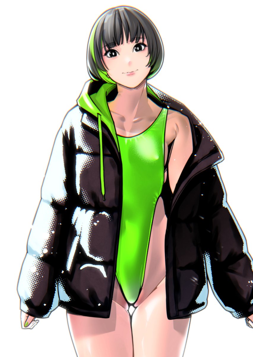 おい磯野、ハイレグに組み合わせたらエロい衣装選手権やろうぜ!
「ダウンジャケットとブーツ」 