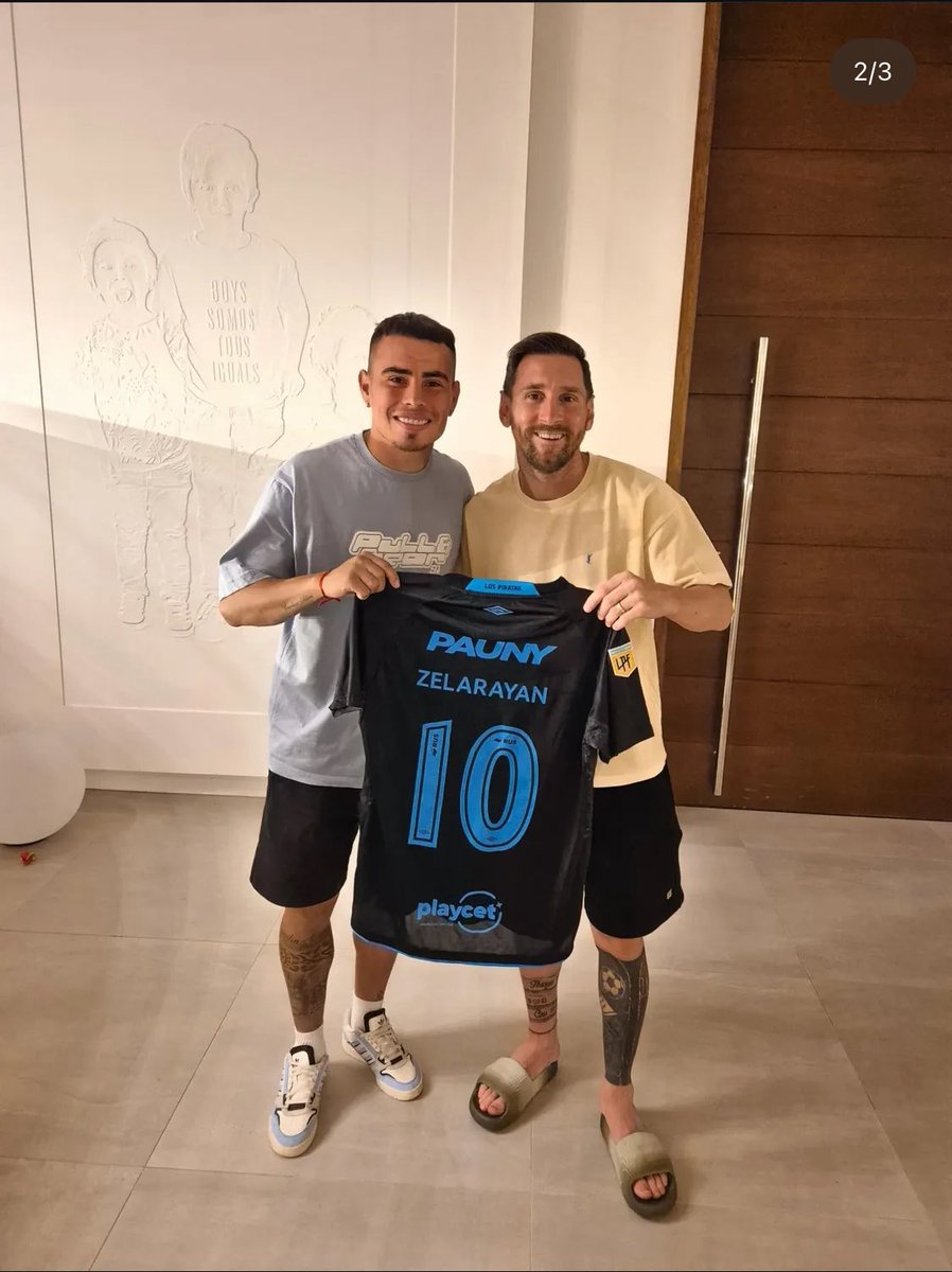 te reto a poner una foto de Messi y otra de Maradona con la camiseta de tu club, pero que no sea IA ni un pijama eh, ya los conozco a algunos..
