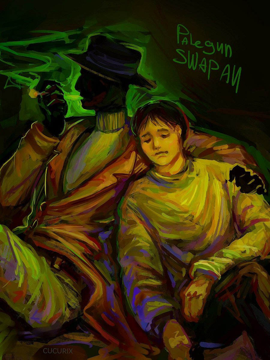 cu_curix's tweet photo. Swap palegun my beloved

(It's a little unfinished, but I'm tired) 
#palegun #ninah #noimnotahuman https://t.co/yI3nceS1AJ