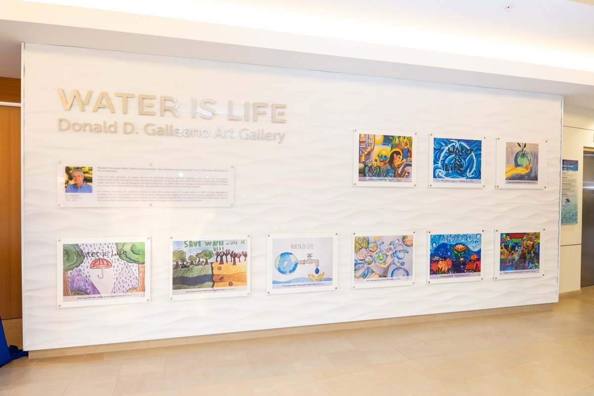 📣 The deadline for our ‘Water is Life’ art contest was extended to January 5.💧 Students in grades K–12 can still enter their water-themed artwork for a shot at some great prizes. Learn more: WesternWaterCA.gov/ArtContest. 🎨💧 🎨