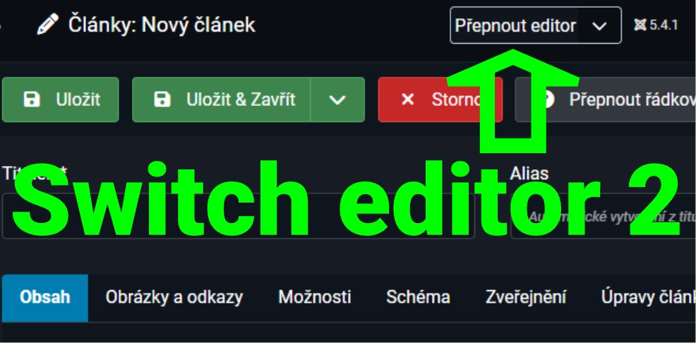 Čeština pro modul a plugin Switch editor 2, který vám umožní rychle a jednoduše přepínat mezi jednotlivými editory v administraci Joomla.

Stahujte na bongovo.cz/ke-stazeni/70-…

<a href="/Bongovo/">Bongovo!</a> #SwitchEditor #ConseilGouz #Joomla
