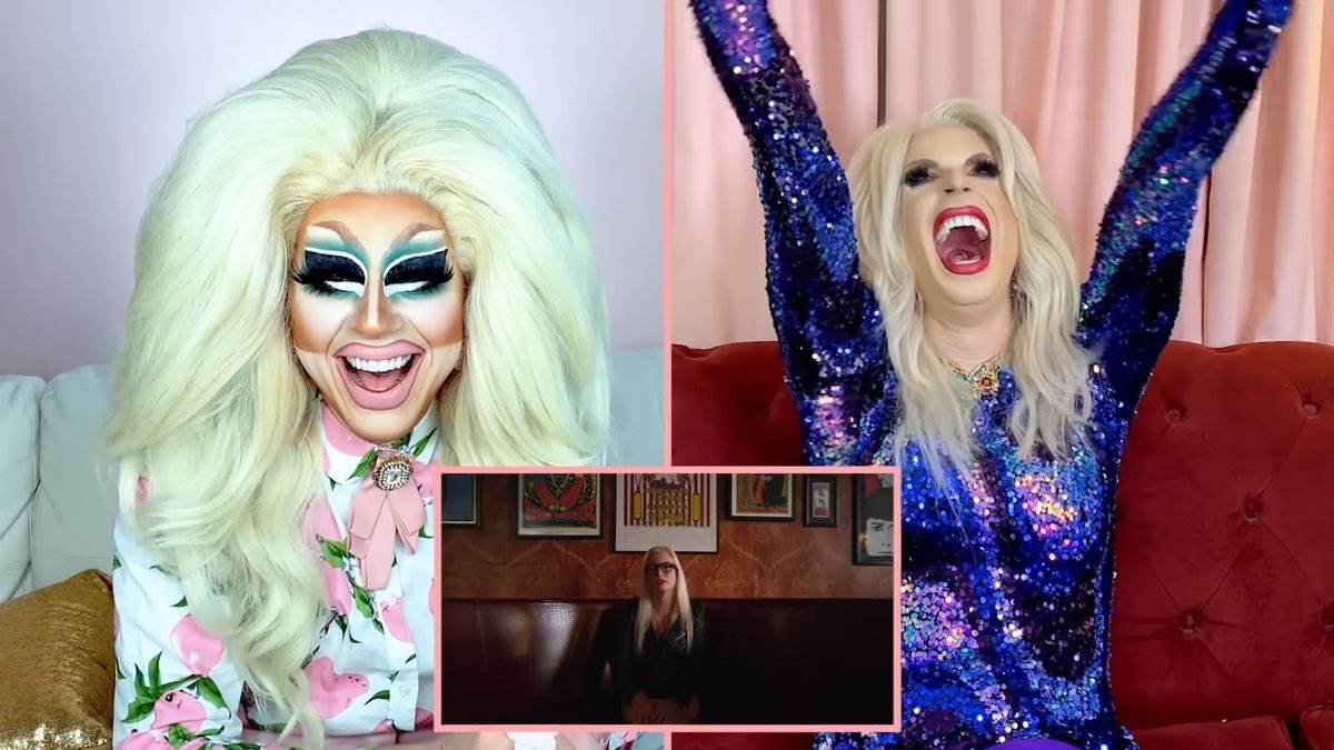 no context trixie & katya tweet media