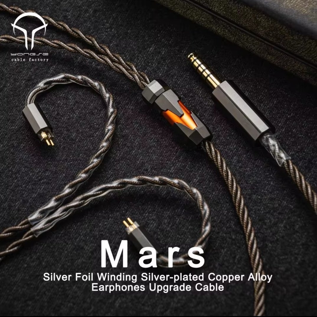 イヤホン Masa O ✨【Yongse Mars】イヤホンケーブルで、音楽を究極の高音質に✨ ▽詳細