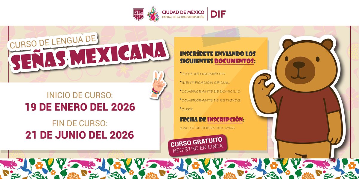 DIF Ciudad de México tweet media