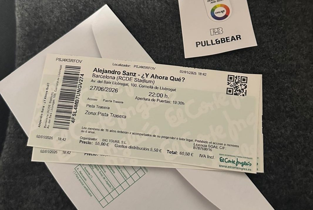 auri33's tweet image. Regalito de cumpleaños @AlejandroSanz !! 2026 lleno de y ahora que? ..❤🥰💃
