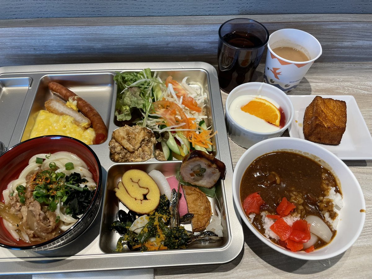 Route193's tweet image. QOLを上げるために、年末年始の当直を朝食付のホテルで挟んでみました。
12/31から1/3までの四日間の朝食どうぞ。