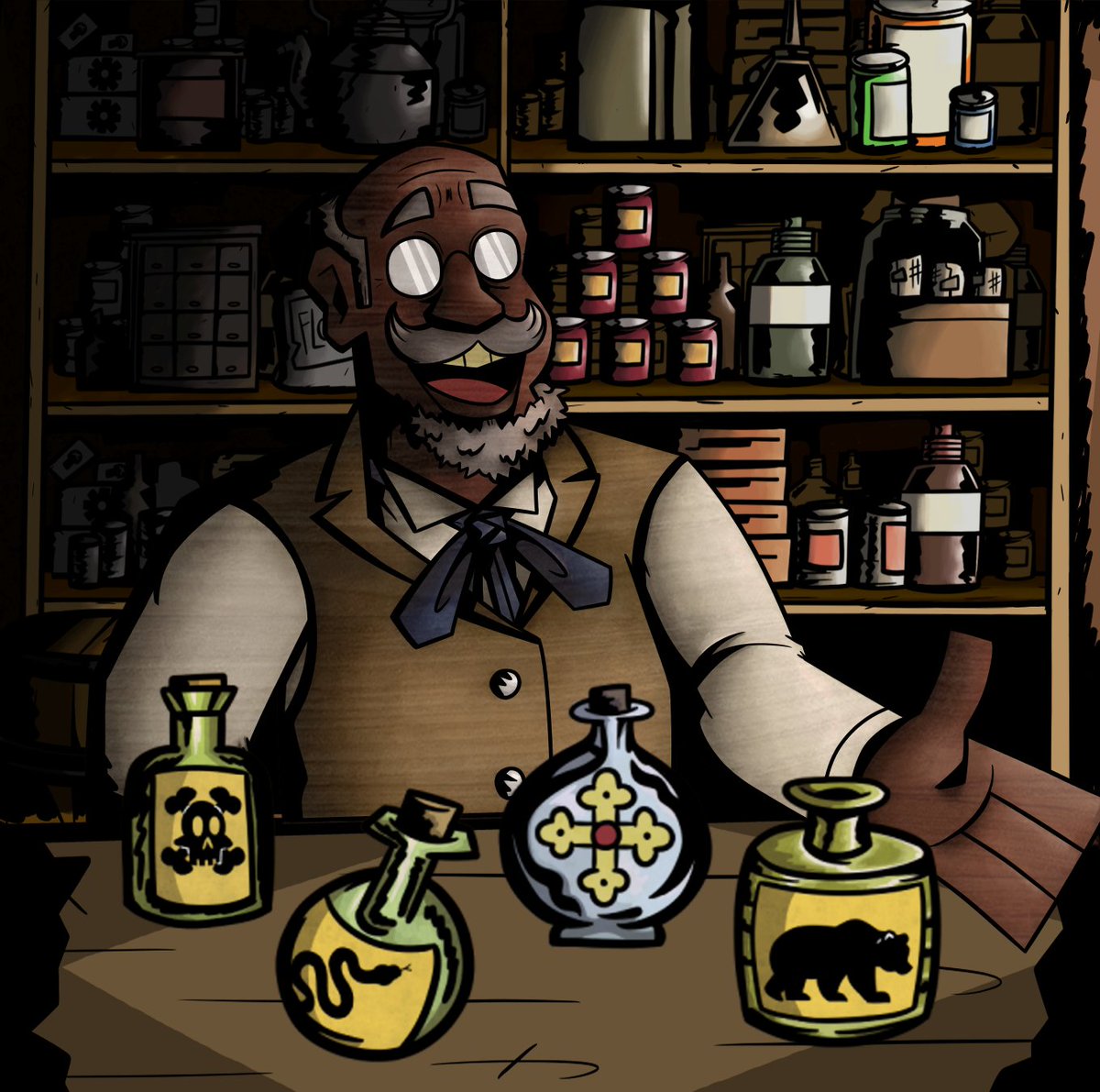 🎶Love in a bottle, love in a bottle
Don't need love when it comes in a bottle🎶

Our next leg will feature consumable items in the form of various tonics, tinctures, and other items your party will be able to use during combat when in a pinch.