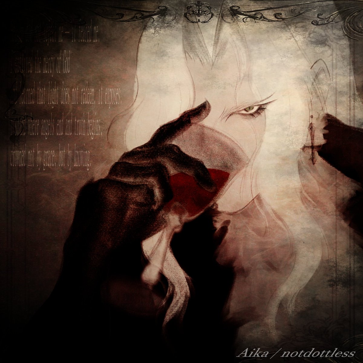 notdottless's tweet image. 🍷 #Sephiroth #FF7