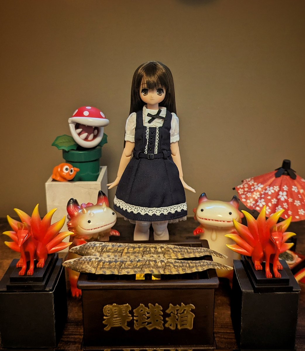 長女ころん「おはようございます！改めて今年も宜しくお願いします！(＠w＠)✨」

姫ころんちゃんの新年の挨拶の撮影後に抜かりない長女たん(⁠・⁠∀⁠。)

＃アゾカツ
＃えっくすきゅーと
＃ナカザワショーコ